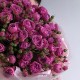 Пышный монобукет из яркой пионовидной розы