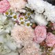 Волшебный букет «Bloom Room» с кустовыми розами и гортензией