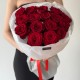 Шикарный букет bloom room с красными розами