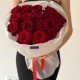Шикарный букет bloom room с красными розами