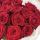 Шикарный букет bloom room с красными розами
