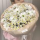 Букет «солнечная поляна» из ромашек и хризантем