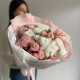 Нежный букет с пион розой и алтаем (большой выбор в профиле магазина)