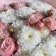 Нежный букет с пион розой и алтаем (большой выбор в профиле магазина)