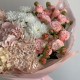 Шикарный букет с гортензией, кустовой розой и хризантемой
