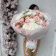 Нежный букет из кустовой розы и хризантемы Алтай ️