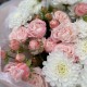 Нежный букет из кустовой розы и хризантемы Алтай ️