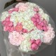 WOW букет с гортензий и кустовой розой BLOOM Room доставка Екатеринбург
