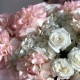 Ажурный букет с гортензией, французской розой и с пионовидной розой bloom room