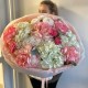 Шикарный Букет Любовь «Bloom Room» из французских роз, гортензий, диантусов и хризантемы