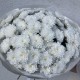 Роскошный букет «Bloom Room из пышных кустовых хризантем в дизайнерском оформлении