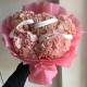 Wow букет из розовых гортензий bloom room