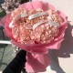 Wow букет из розовых гортензий bloom room