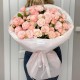 Монобукет « Для самой нежной» Bloom room в дизайнерском оформлении