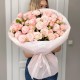 Монобукет « Для самой нежной» Bloom room в дизайнерском оформлении