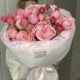 Монобукет из кустовых роз «Ягодное поле » Bloom room