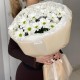 Букет « Улыбка солнца» из ромашковых хризантем