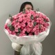 Премиум букет из кустовых роз «Pinc Silva»