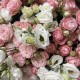 Букет «Любовь» Bloom Room из кустовой пион розы и эустомы