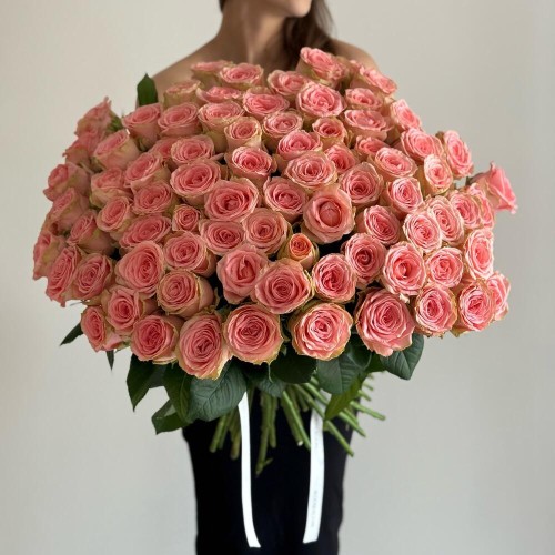 букет из 101 Розы Софи Лорен «Bloom room»
