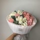 Авторский букет BLOOM ROOM с белоснежными французскими розами