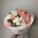 Авторский букет BLOOM ROOM с белоснежными французскими розами