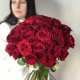 Монобукет из 39 красных роз