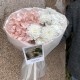 Нежность и пышность в одном букете!  Микс гортензии и хризантемы