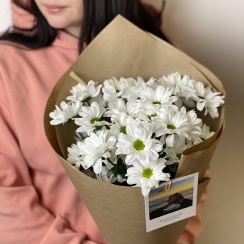 Монобукет "Ромашка" Bloom Room: хризантема