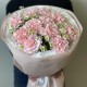 Нежный букет   из диантуса и ромашки