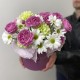Дофаминовый букет в шляпной коробке  Bloom room: большой выбор букетов в профиле магазина