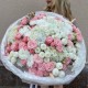 Большой WOW-букет «Bloom room»  Пионовидная Роза, гортензия, хризантема