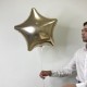 Воздушный фольгированный шар «Звезда»