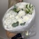 Букет «Чистая любовь»  Bloom room, гортензия, хризантема, альстромерия, эвкалипт
