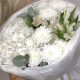 Букет «Чистая любовь»  Bloom room, гортензия, хризантема, альстромерия, эвкалипт